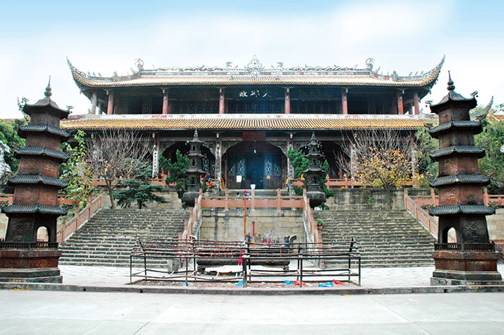 绵阳市圣水寺大殿